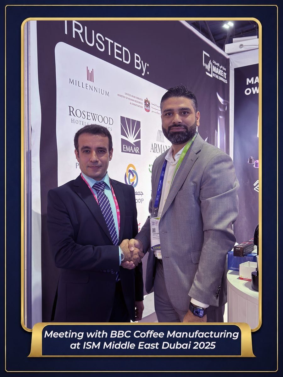 Meeting with BBC Coffee Manufacturing at ISM Middle East Dubai 2025