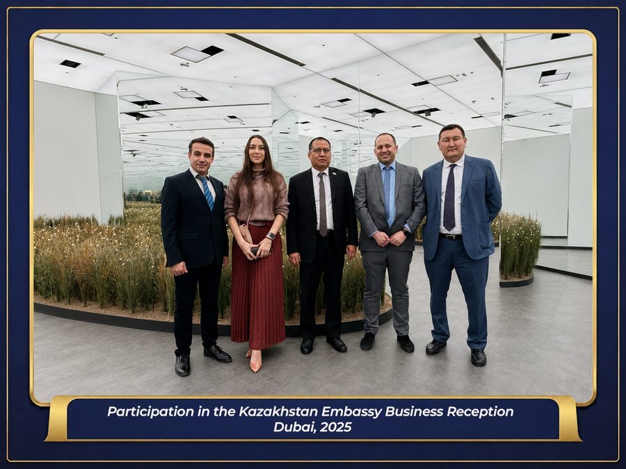 Participation in the Kazakhstan Embassy Business Reception — Dubai